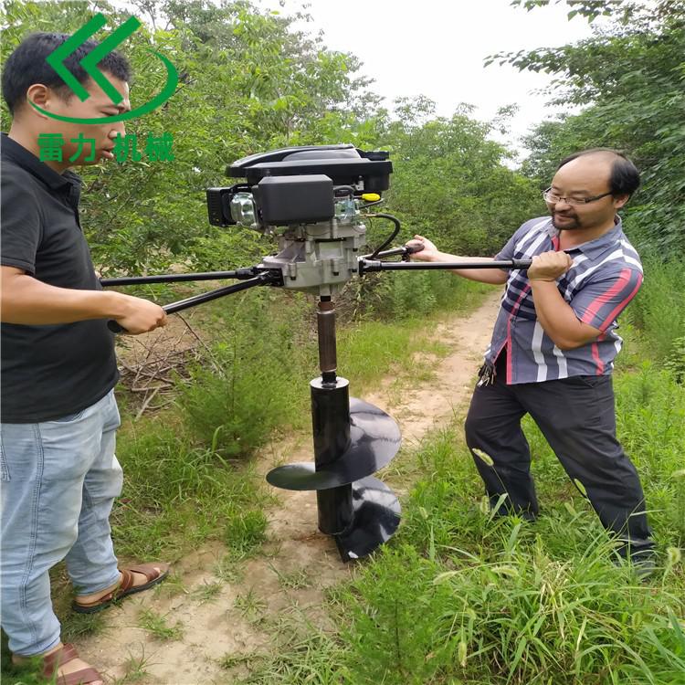 小型打孔機種樹速度展示