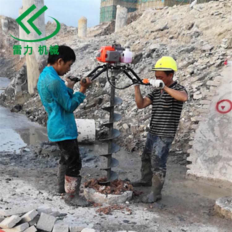 光伏太陽能打樁機清樁孔能力強